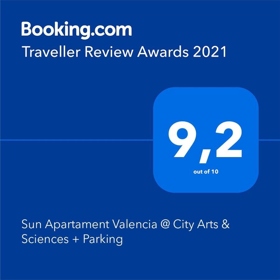 Sun Apartament Valencia @ City Arts & Sciences + Parking Extérieur photo